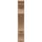 Ekena Millwork 8-in W x 36-in D x 44-in H Balboa Trad Rough Cedar Woodgrain TimberThane Outlooker, Primed Tan OUTUR080X36X44BOA04RCPR - alternate 6
